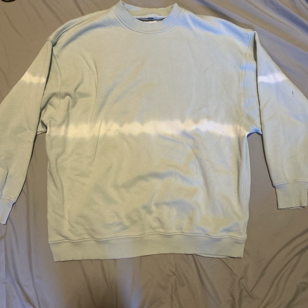 light blue tie dye american eagle jegging fit pullover